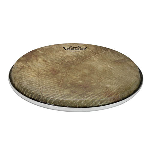 Doumbek Drumhead, R Series, Skyndeep, 10“ Diameter, 1/2” Collar, Wide Hoop, 'fish Skin'