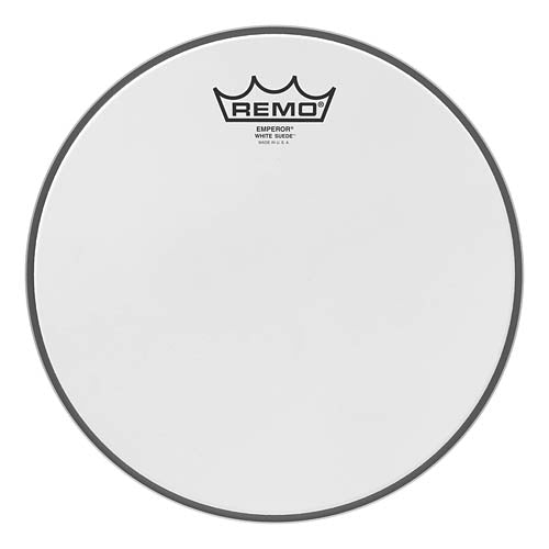 Batter, Emperor, White Suede, 10“ Diameter