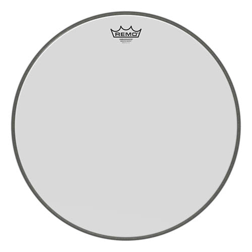 Ambassador Smooth White Drumhead (Bass) - 18 inch.