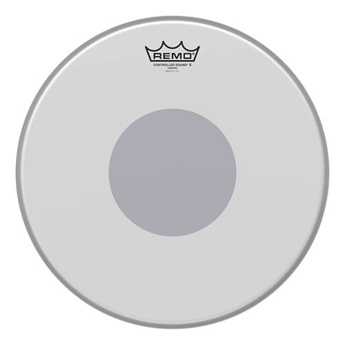 Batter, Controlled Sound X, Coated, 14“ Diameter, Black Dot On Bottom