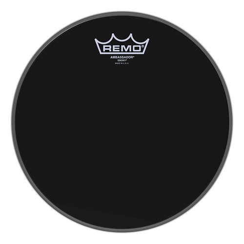 Ambassador Ebony Series Drumhead - 10 inch.