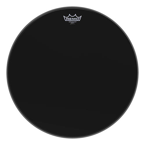Ambassador Ebony Series Drumhead - 18 inch.