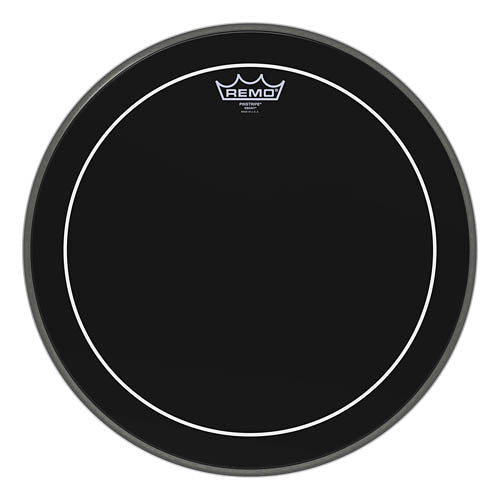 Bass, Pinstripe, Ebony, 16“ Diameter