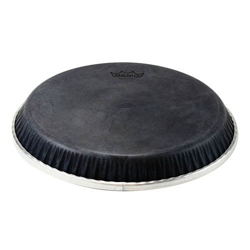 Conga Drumhead, Symmetry, 11.75“, Low Collar, D2, Skyndeep, 'black Calfskin' Graphic