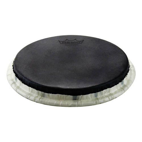 Bongo Drumhead, Tucked, 9“, Skyndeep, 'black Calfskin' Graphic