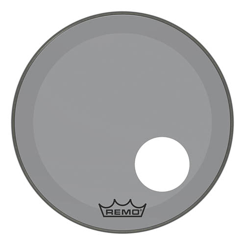 Bass, Powerstroke 3, Colortone, 20“ Diameter, Smoke, 5” Offset Hole