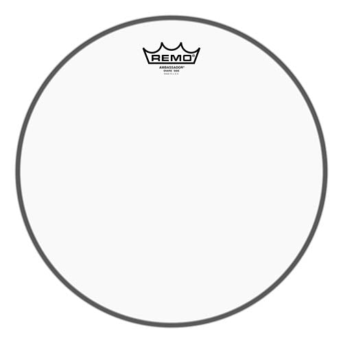 Snare, Ambassador, Clear, 13“ Diameter, Low Collar