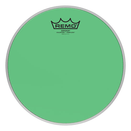 Emperor Colortone Crimplock Green Drumhead - 10 inch.