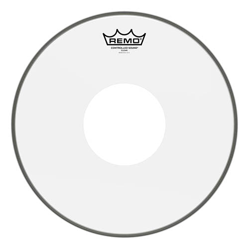 **special Order**, Batter, Controlled Sound, Clear, 13“ Diameter, White Dot On Top