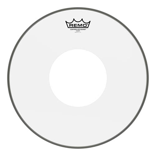 **special Order**, Batter, Controlled Sound, Clear, 14“ Diameter, White Dot On Top
