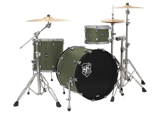 Navigator 3pc Kit (8x12,16x16,18x22) Deep Olive, Chrome Hw - Deep Olive