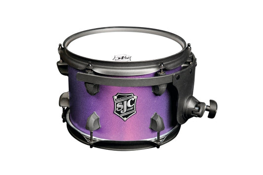 Pathfinder Rack Tom 7x10 Purple Glimmer, Black Hw - Purple Glimmer