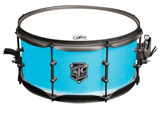 Pathfinder Snare Drum 6.5x14 Carribean Blue, Black Hw - Caribbean Blue
