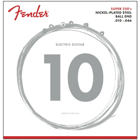 Super 250's Nickel-plated Steel Strings .010- .046
