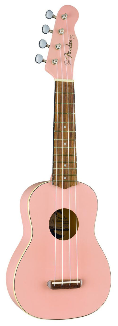 Venice Soprano Ukulele - Shell Pink