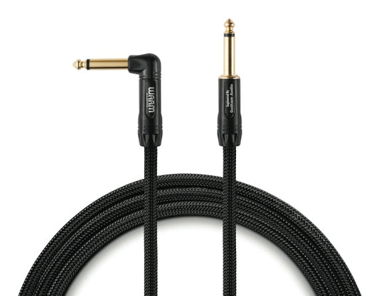 Premier Series - 1 End Rgt-angle Instrument Cable - 10 Foot.
