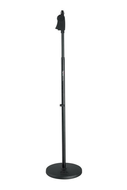 Frameworks Roundbase Mic Stand With Deluxe One-handed Clutch And 10“ Base