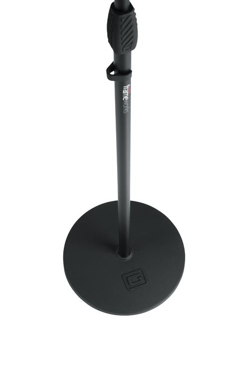 Frameworks Roundbase Mic Stand With 12“ Round Base And Standard Twist Clutch