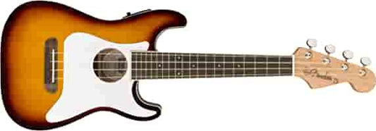 Fullerton Strat® Uke, Sunburst
