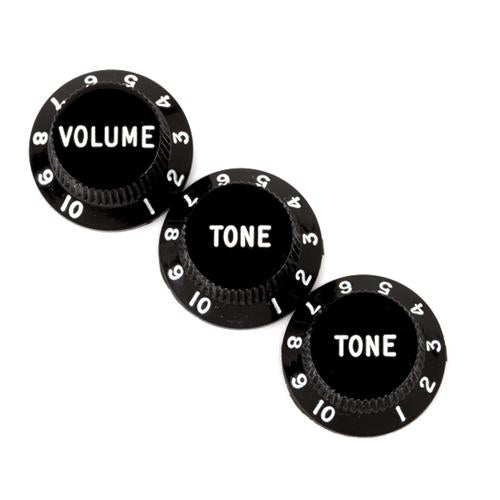 Stratocaster Knobs - Volume, Tone, Tone (3)