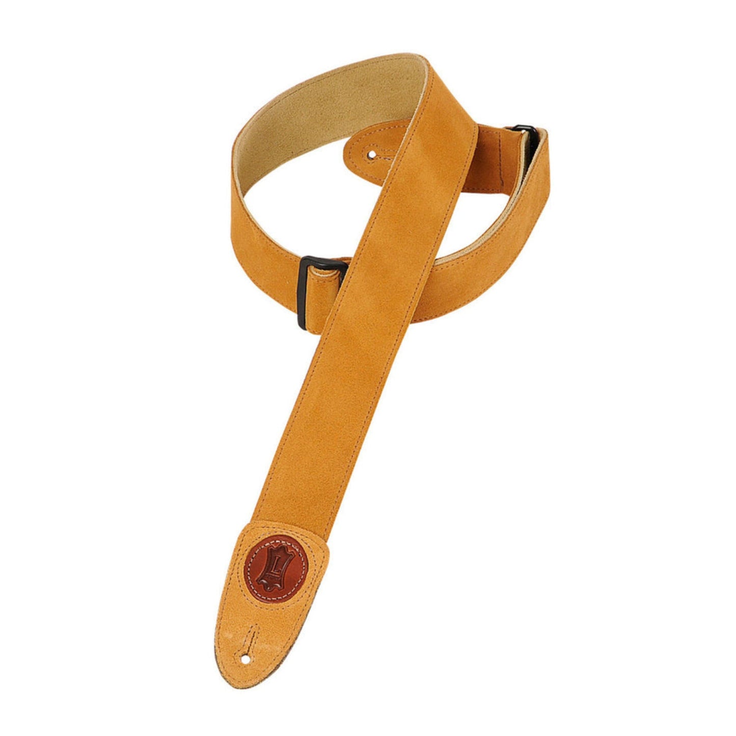 Honey Suede Guitar Strap