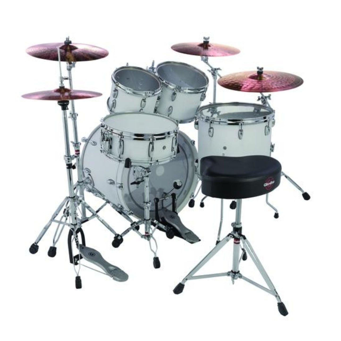 15" Vinyl Moto Drum Throne