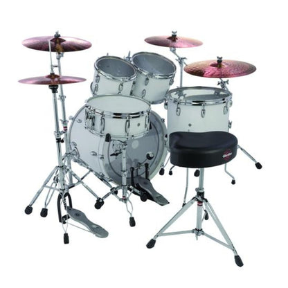 15" Vinyl Moto Drum Throne