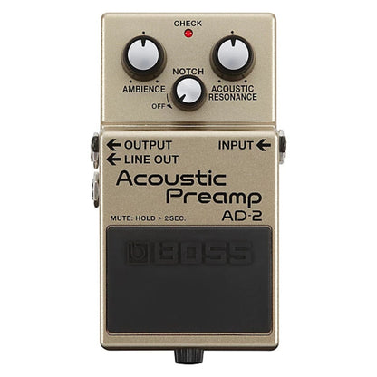 AD-2 Acoustic Guitar Preamp Pedal