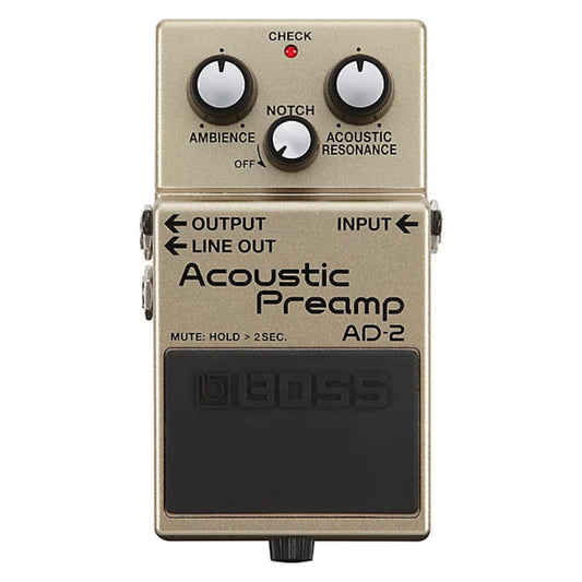 AD-2 Acoustic Guitar Preamp Pedal
