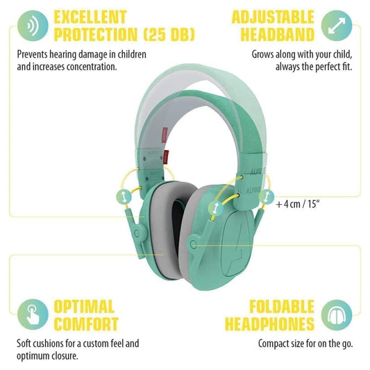 Muffy Kids Earmuffs - Mint
