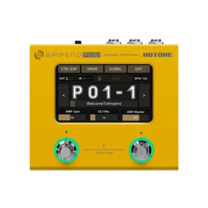 Ampero Mini Guitar Pedal - Marigold