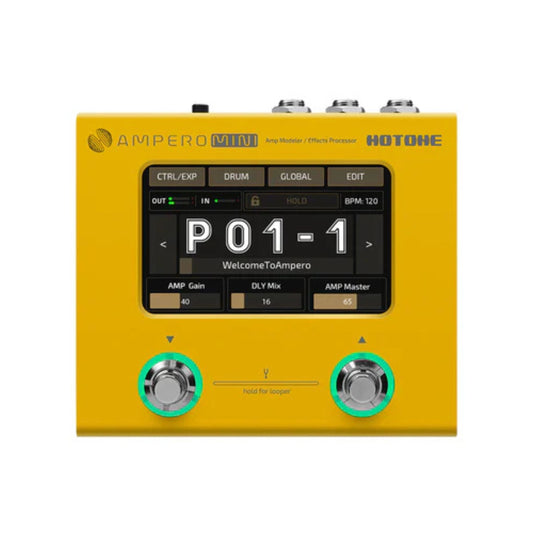 Ampero Mini Guitar Pedal - Marigold