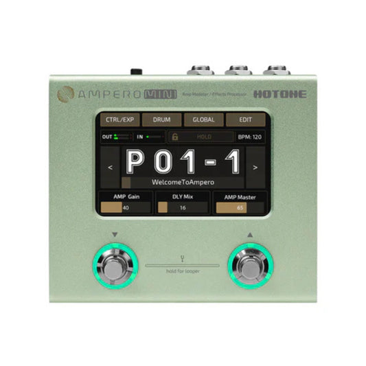 Ampero Mini Guitar Pedal - Matcha