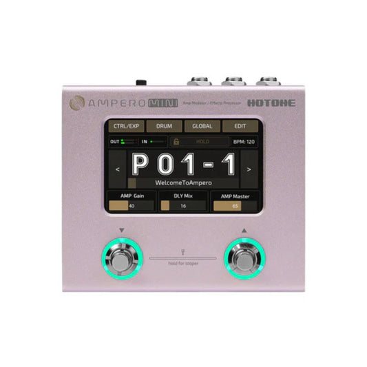 Ampero Mini Guitar Pedal - Purple Taro