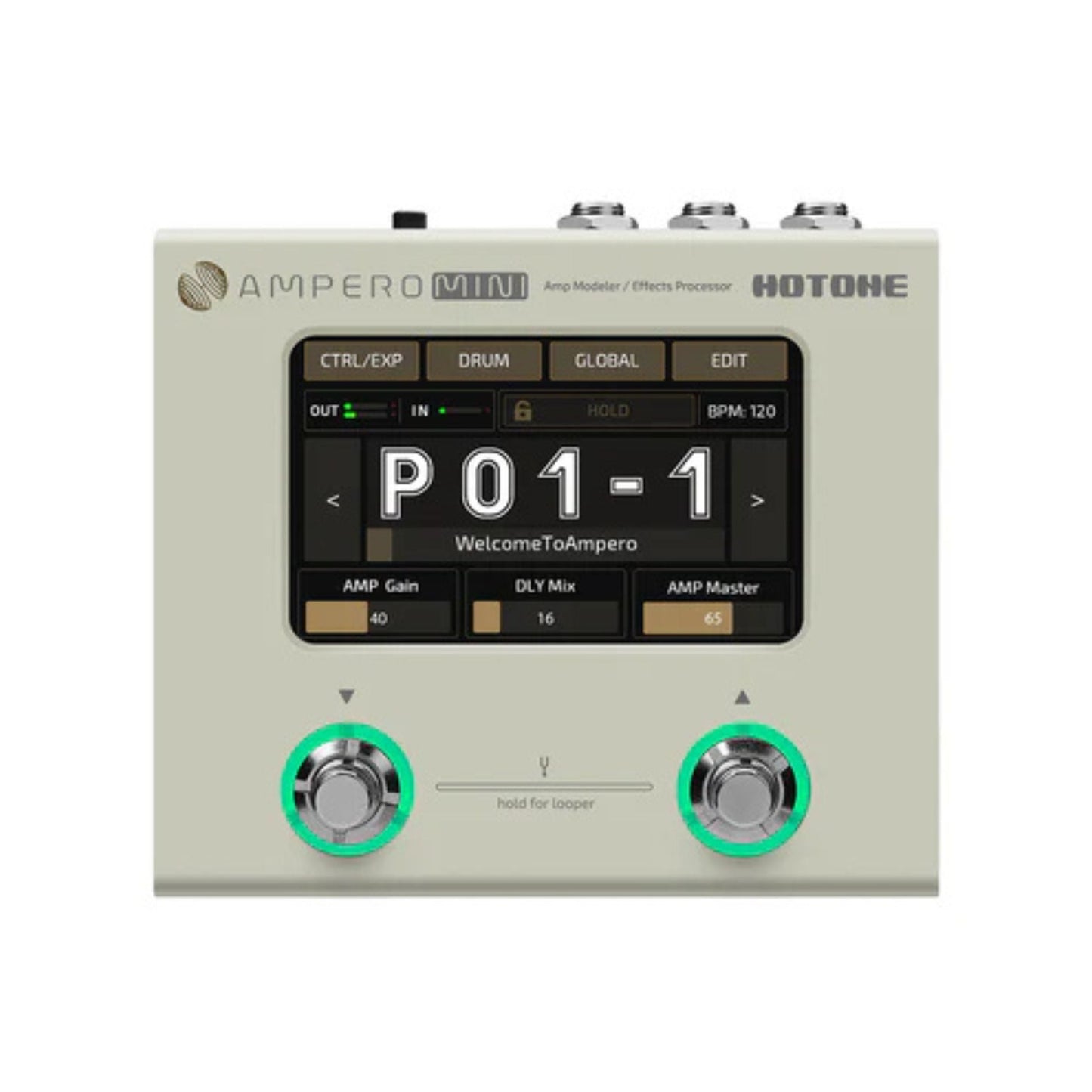 Ampero Mini Guitar Pedal - Vanilla