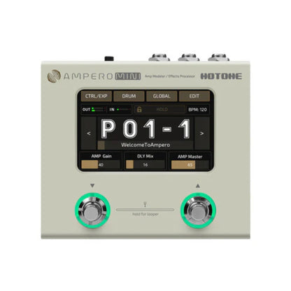 Ampero Mini Guitar Pedal - Vanilla