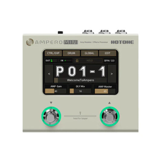 Ampero Mini Guitar Pedal - Vanilla