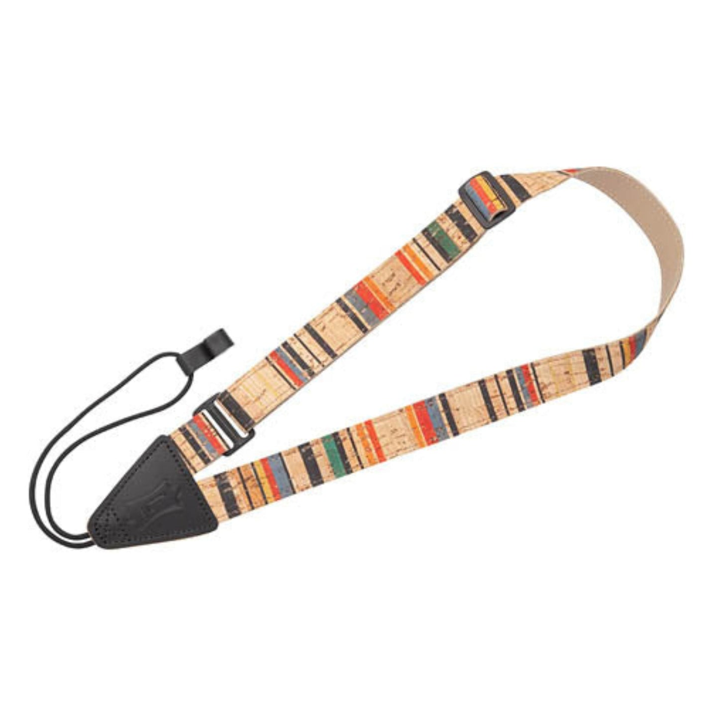 Cork Ukulele and Classical Guitar Strap - Stripe