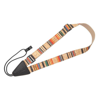 Cork Ukulele and Classical Guitar Strap - Stripe