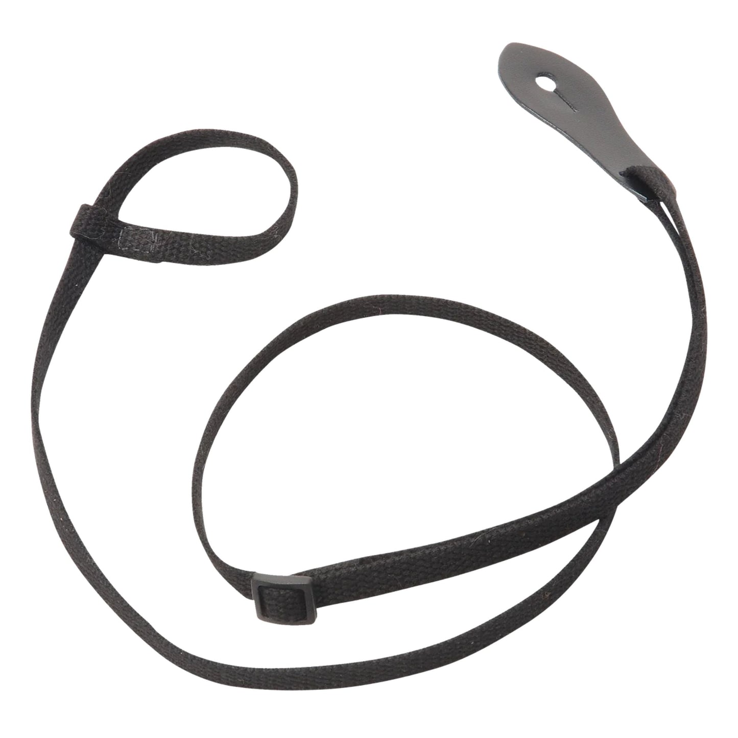 Cotton Mandolin Strap - Black