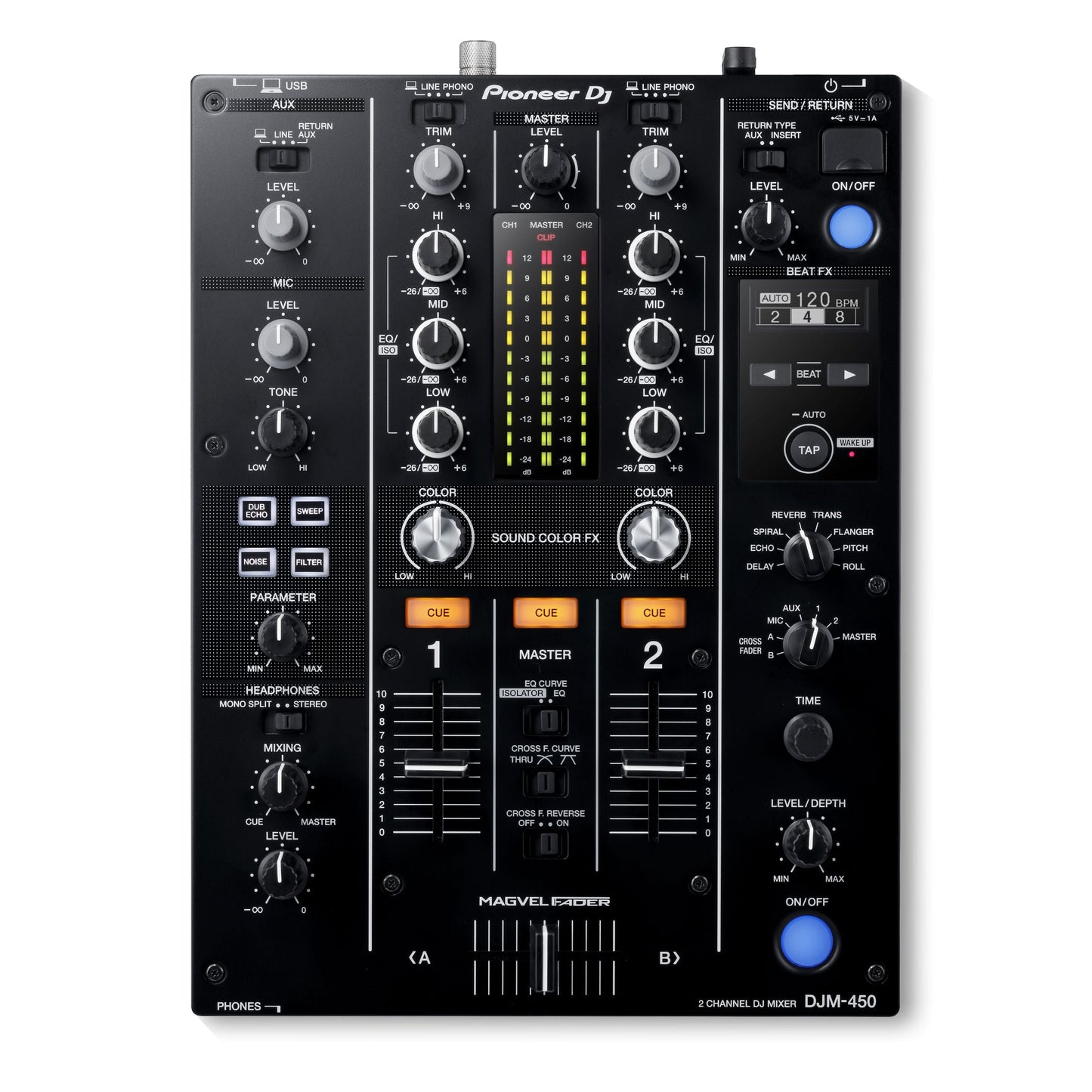 DJM-450 DJ 2-channel Mixer