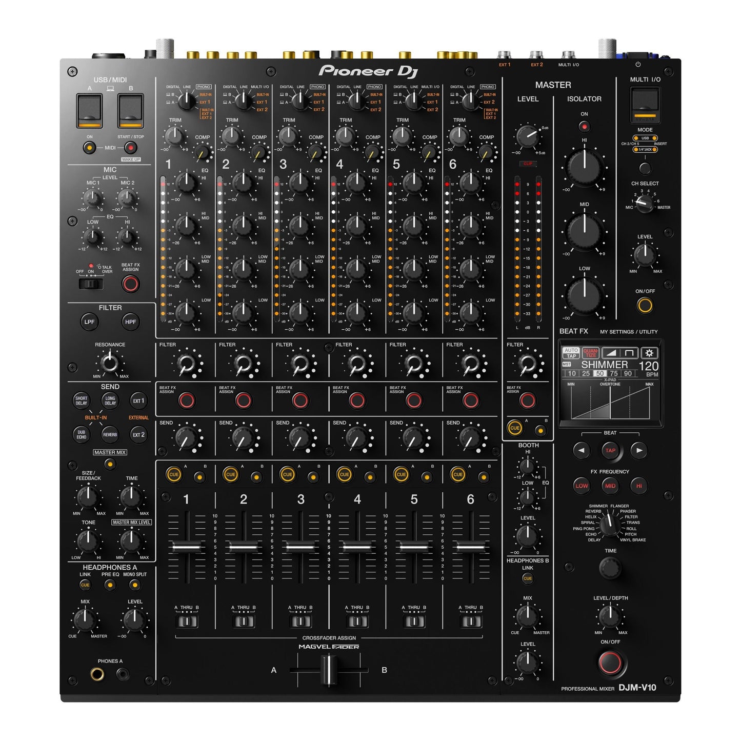 DJM-V10 6-Channel DJ Mixer