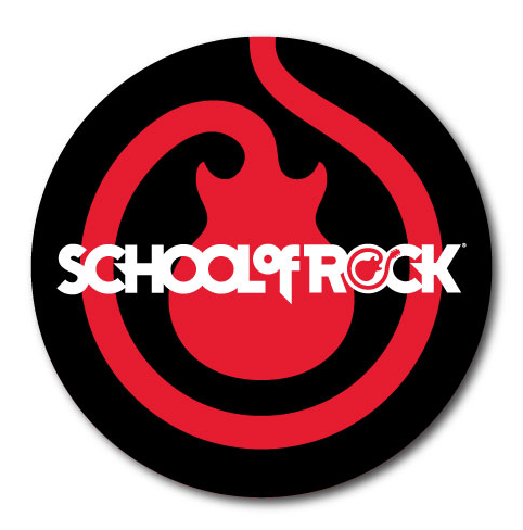 Round SOR Guitar Swirl Vinyl Decal (100pk)
