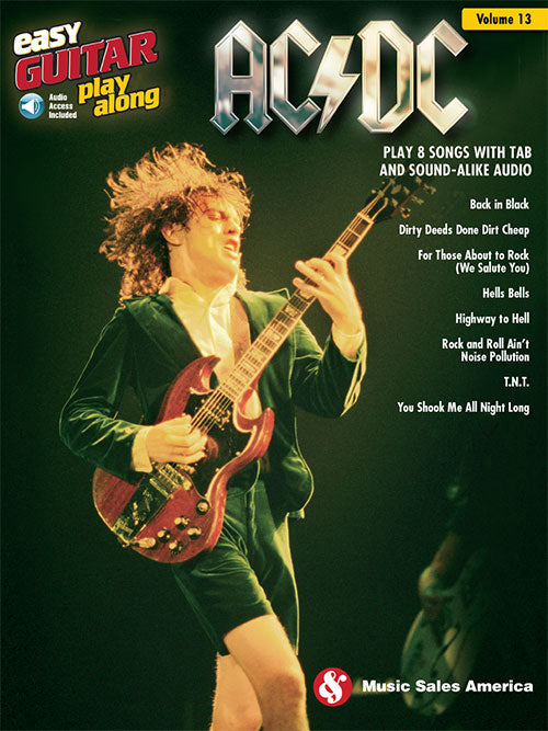 AD/DC - Easy Guitar Play-Along Vol. 13 - Book/Online Audio
