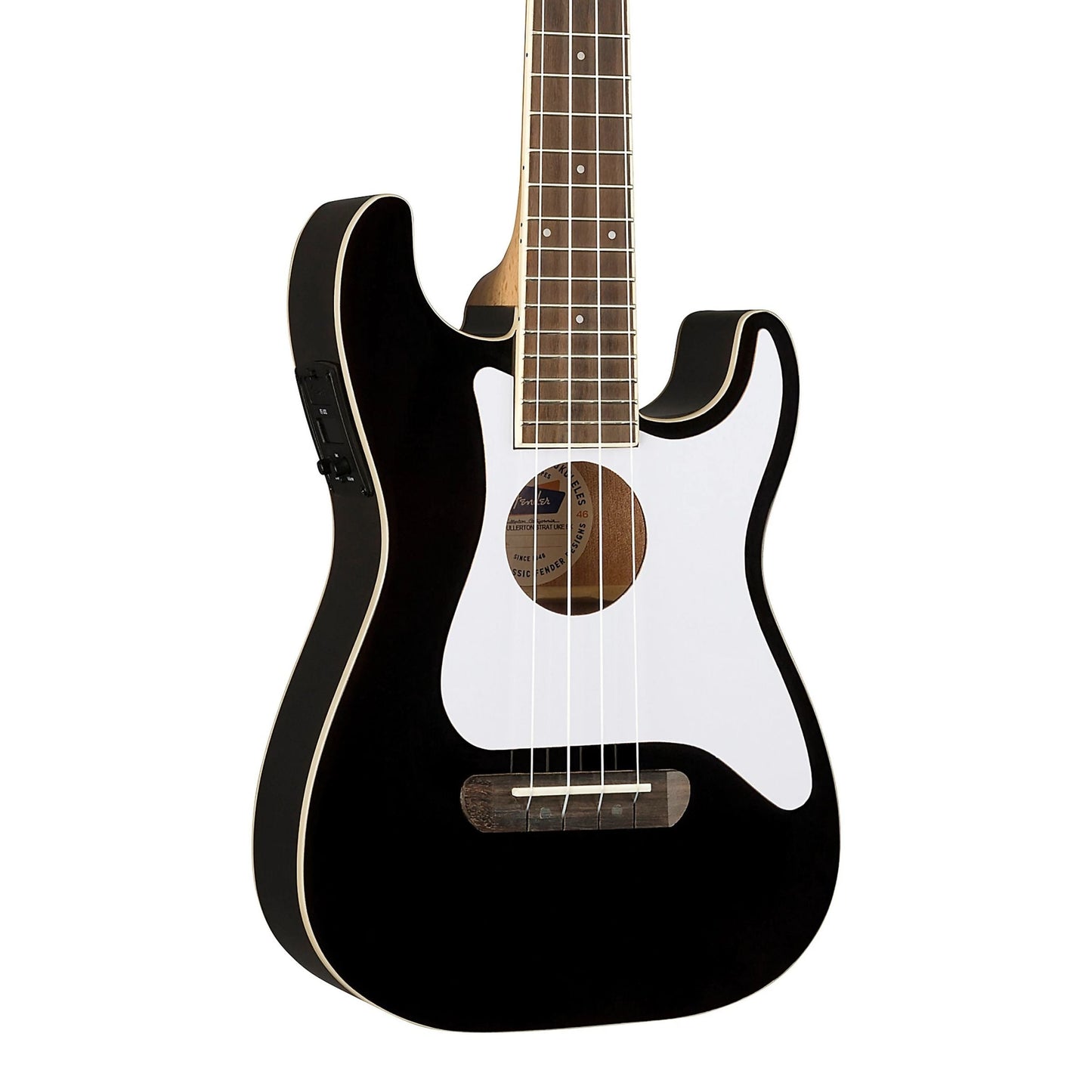 Fullerton Strat Uke, Black