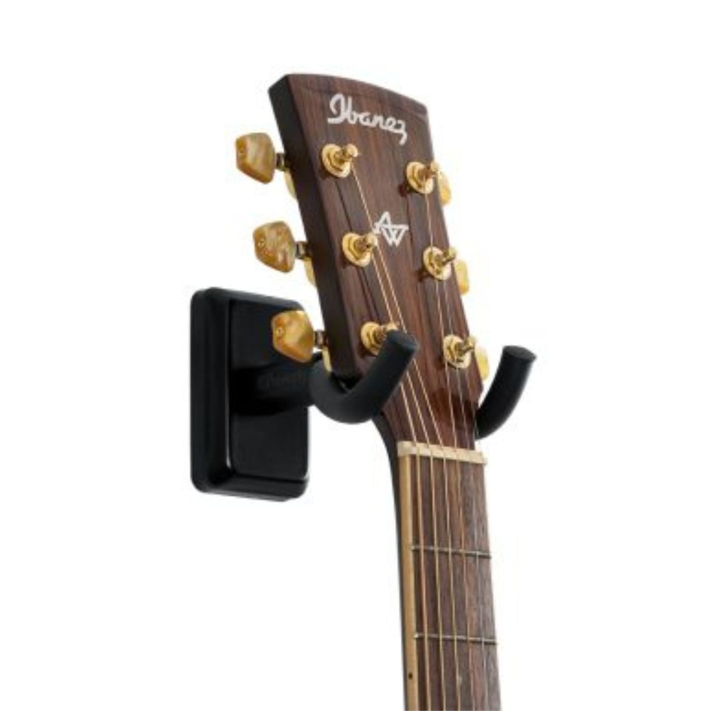 Frameworks Wall Mounted Guitar Hanger with Black Mounting Plate