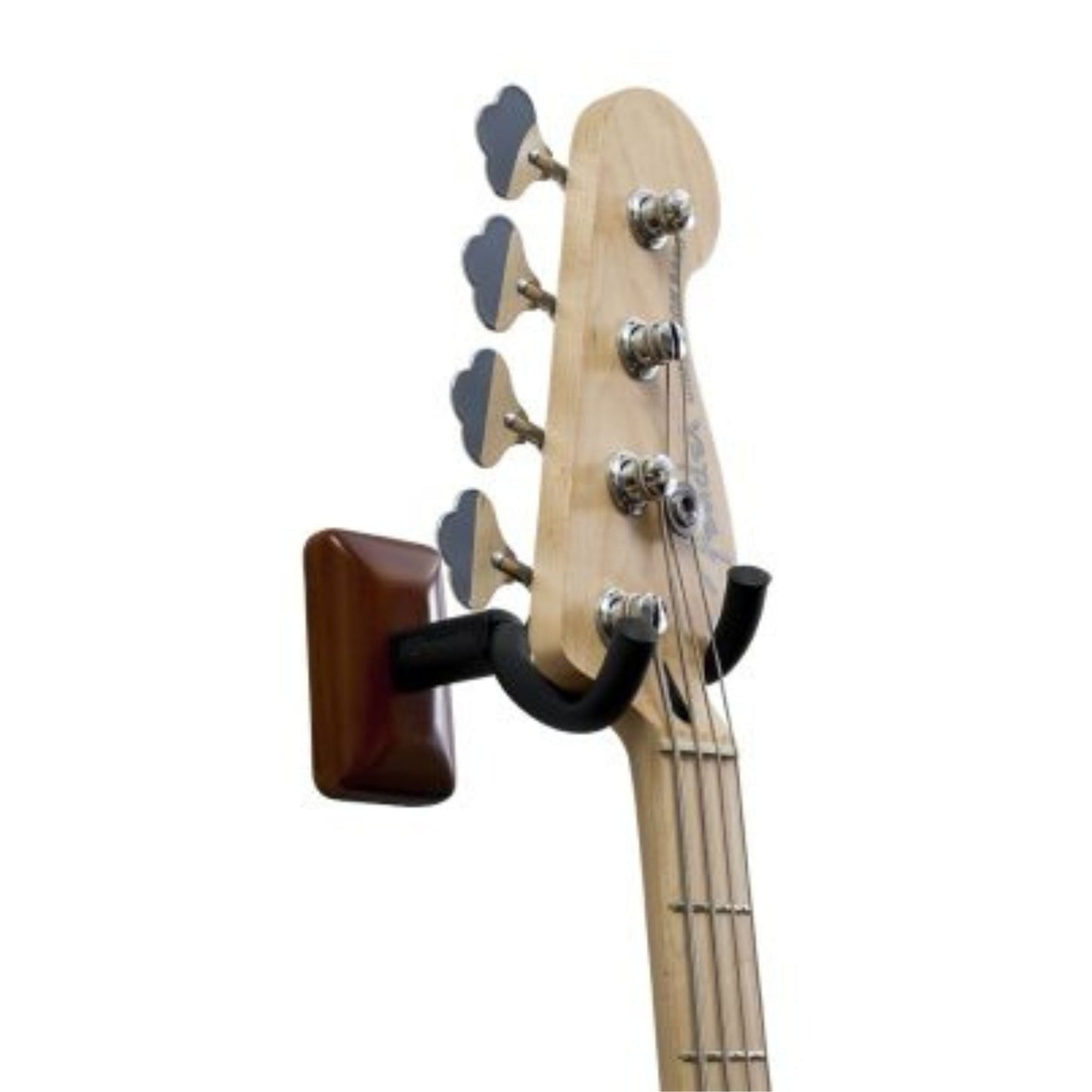 Frameworks Wall Mounted Guitar Hanger with Mahogany Mounting Plate