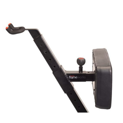 Deluxe Guitar Seat with Adjustable Back Rest & Guitar Hanger