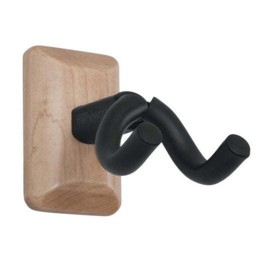 Frameworks Wall Mounted Ukulele/Mandolin Hanger with Maple Mounting Plate
