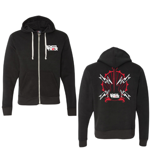 Guitar Burst Full Zip Hoodie